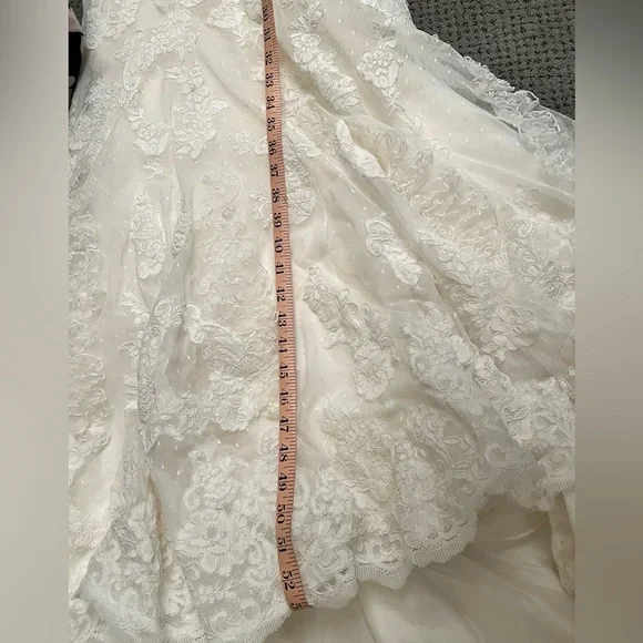 Wedding Dress- San Patrick Eresma wedding dress, size 2, off white color - Picture 13 of 16